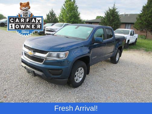 Pacific Blue Metallic 2019 Chevrolet Colorado WT