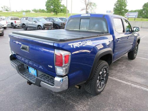 Blue 2023 Toyota Tacoma TRD Off Road