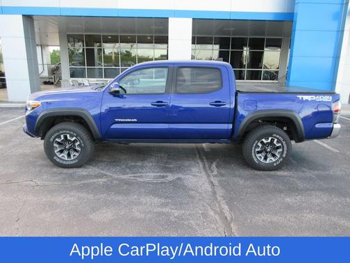 Blue 2023 Toyota Tacoma TRD Off Road