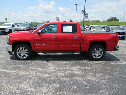 Red 2016 Chevrolet Silverado 1500 LT