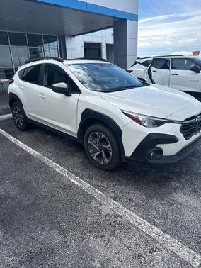Crystal White Pearl 2024 Subaru Crosstrek Premium