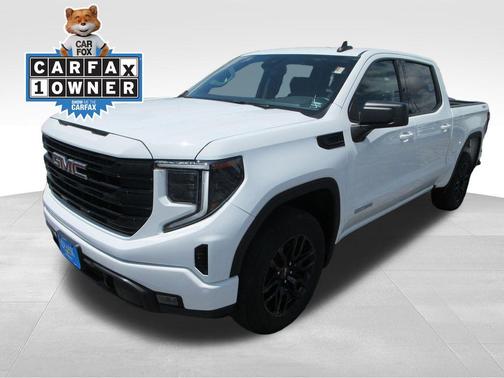 Summit White 2023 GMC Sierra 1500 Elevation