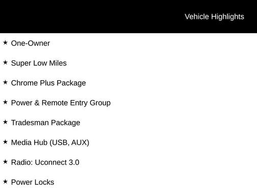 2019 RAM 1500 Tradesman