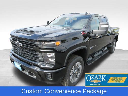 Black 2026 Chevrolet Silverado 2500 Custom