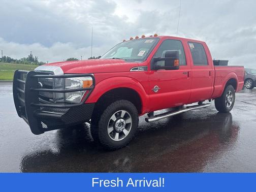 Race Red 2016 Ford F-250 Lariat