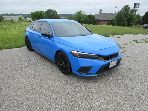 Boost Blue Pearl 2024 Honda Civic Sport