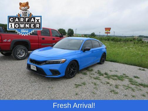 Boost Blue Pearl 2024 Honda Civic Sport