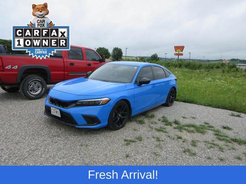Boost Blue Pearl 2024 Honda Civic Sport