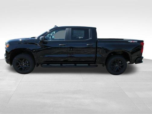 Black 2026 Chevrolet Silverado 1500 Custom