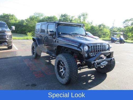 Granite Crystal Clearcoat Metallic 2017 Jeep Wrangler Unlimited Rubicon