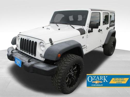 Bright White Clearcoat 2017 Jeep Wrangler Unlimited Sport