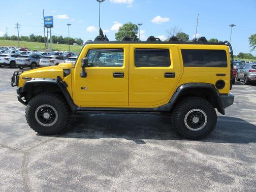 Yellow 2007 Hummer H2 Base