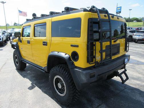 Yellow 2007 Hummer H2 Base