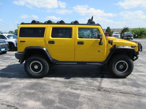 Yellow 2007 Hummer H2 Base