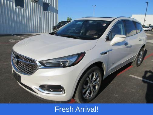White Frost Tri-Coat 2020 Buick Enclave Avenir