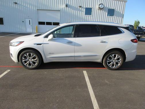 White Frost Tri-Coat 2020 Buick Enclave Avenir