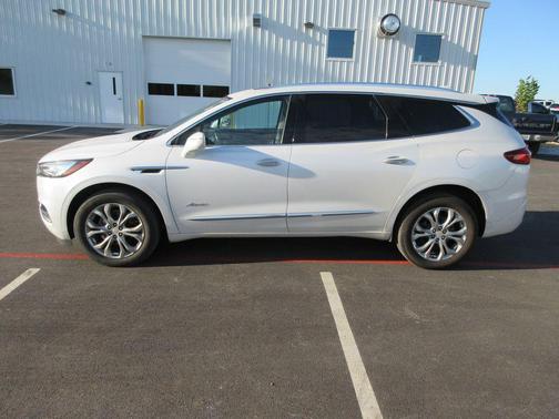 White Frost Tri-Coat 2020 Buick Enclave Avenir