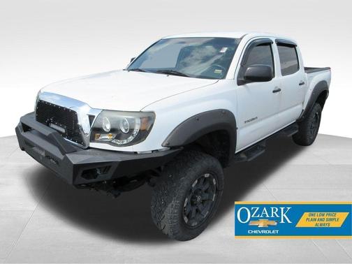 White 2007 Toyota Tacoma Double Cab