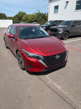 Scarlet Ember 2025 Nissan Sentra SV