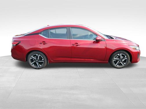 Scarlet Ember 2025 Nissan Sentra SV