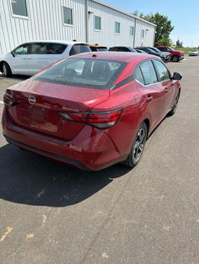 Scarlet Ember 2025 Nissan Sentra SV