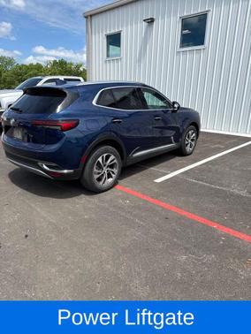 Sapphire Metallic 2023 Buick Envision Essence