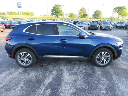 Sapphire Metallic 2023 Buick Envision Essence