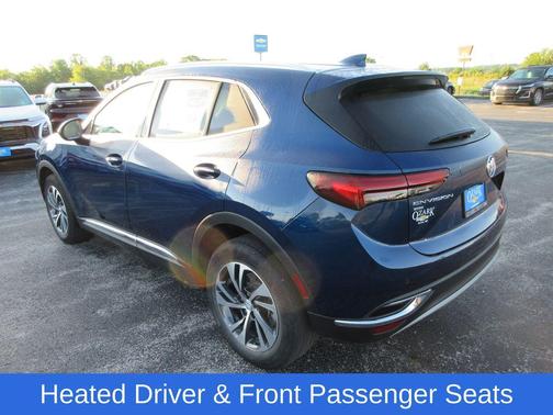Sapphire Metallic 2023 Buick Envision Essence