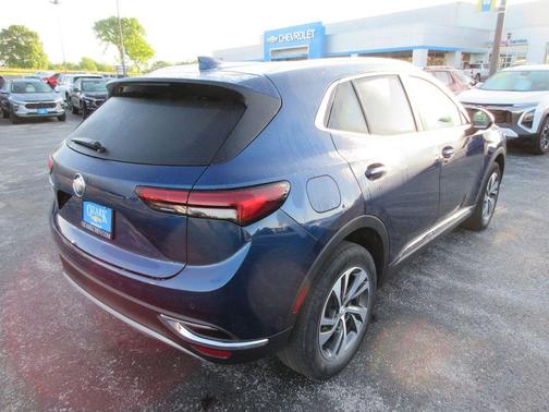 Sapphire Metallic 2023 Buick Envision Essence