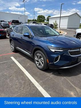 Sapphire Metallic 2023 Buick Envision Essence