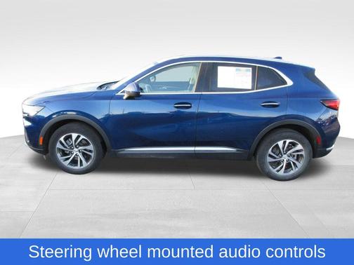 Sapphire Metallic 2023 Buick Envision Essence