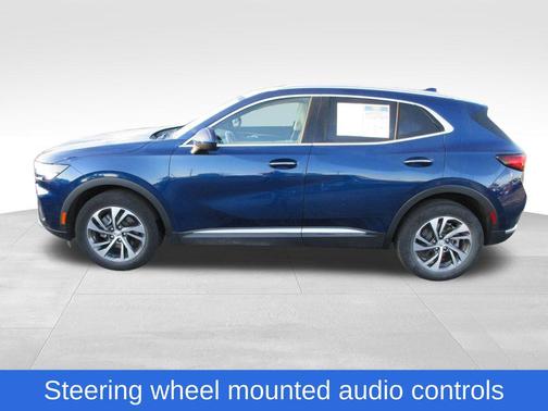 Sapphire Metallic 2023 Buick Envision Essence