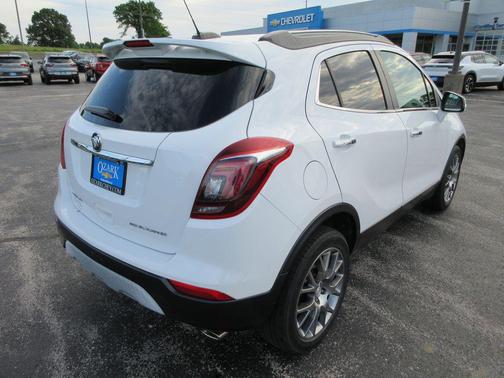 Summit White 2017 Buick Encore Sport Touring