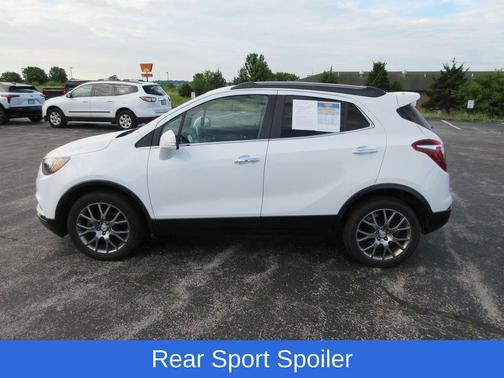 Summit White 2017 Buick Encore Sport Touring