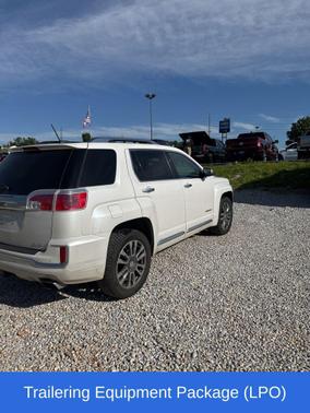 White Frost Tri-Coat 2016 GMC Terrain Denali