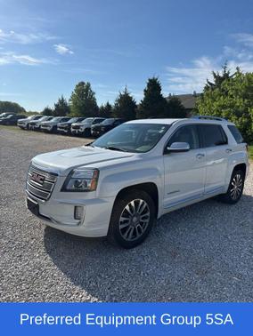 White Frost Tri-Coat 2016 GMC Terrain Denali