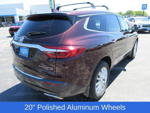 Black Cherry Metallic 2019 Buick Enclave Premium