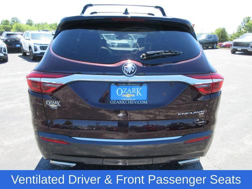 Black Cherry Metallic 2019 Buick Enclave Premium