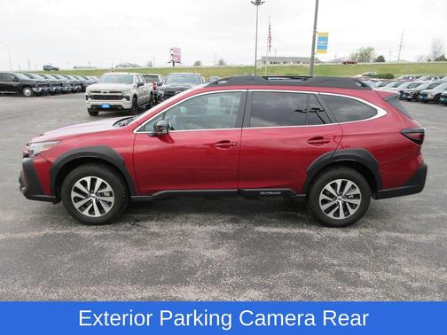 Crimson Red Pearl 2024 Subaru Outback Premium