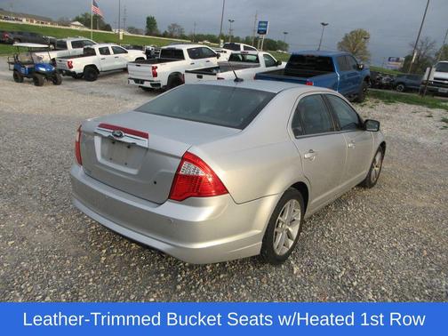 Ingot Silver Metallic 2012 Ford Fusion SEL