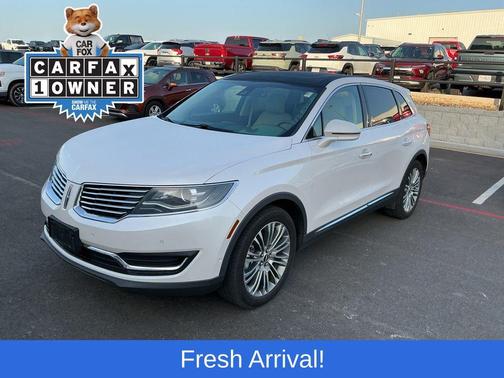White Platinum Clearcoat Metallic 2018 Lincoln MKX Reserve