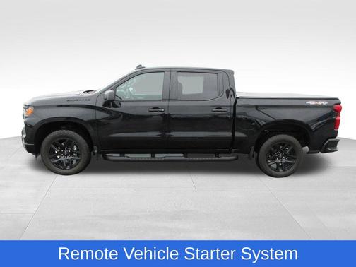 Black 2024 Chevrolet Silverado 1500 Custom
