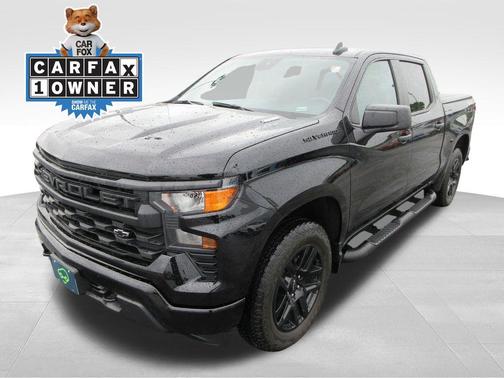 Black 2024 Chevrolet Silverado 1500 Custom