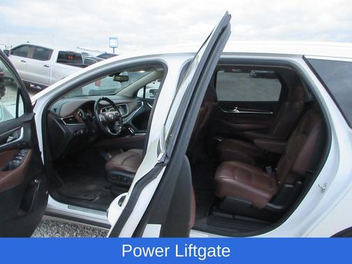 White Frost Tri-Coat 2019 Buick Enclave Avenir