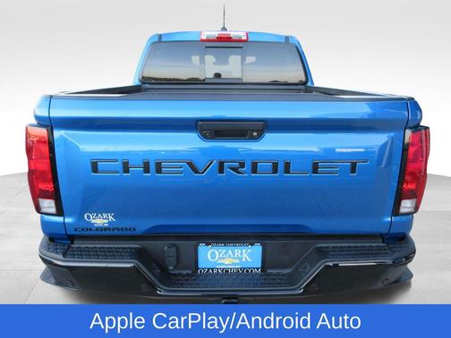 Glacier Blue Metallic 2024 Chevrolet Colorado Trail Boss