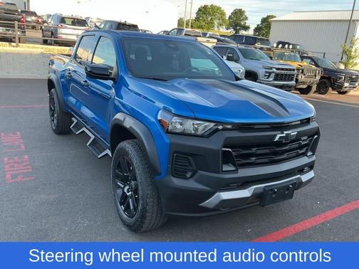 Glacier Blue Metallic 2024 Chevrolet Colorado Trail Boss