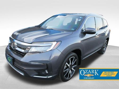 Modern Steel Metallic 2021 Honda Pilot Elite