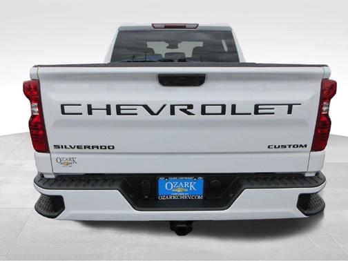 Summit White 2026 Chevrolet Silverado 1500 Custom