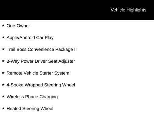 2025 Chevrolet Colorado Trail Boss