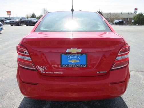 Red 2017 Chevrolet Sonic Premier